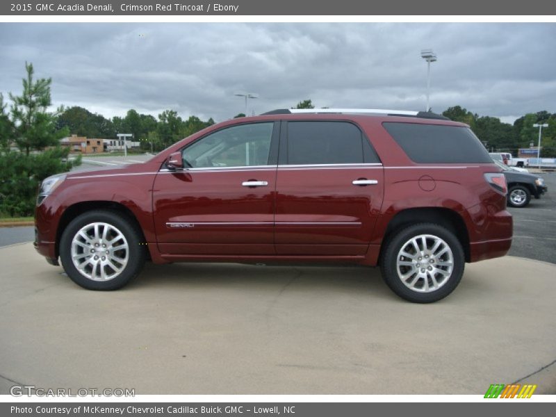  2015 Acadia Denali Crimson Red Tincoat