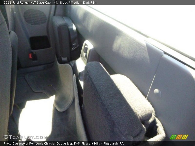 Black / Medium Dark Flint 2011 Ford Ranger XLT SuperCab 4x4