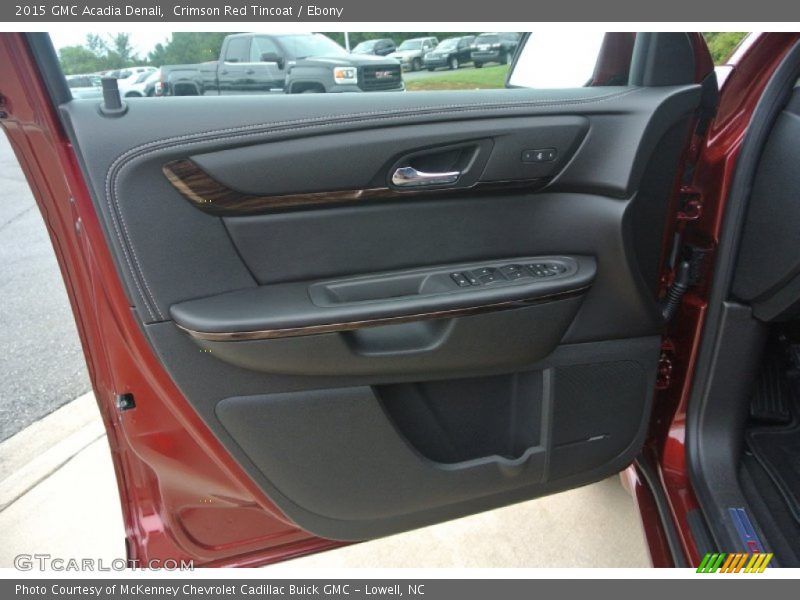 Crimson Red Tincoat / Ebony 2015 GMC Acadia Denali