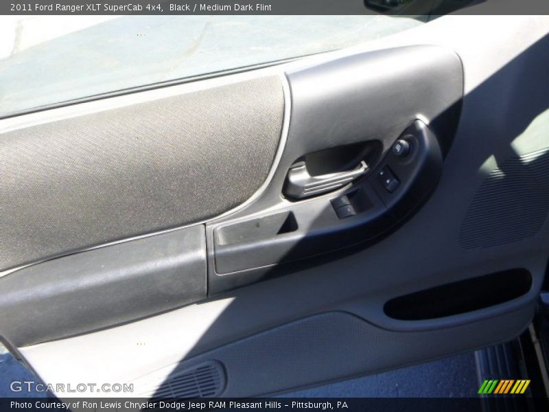 Black / Medium Dark Flint 2011 Ford Ranger XLT SuperCab 4x4