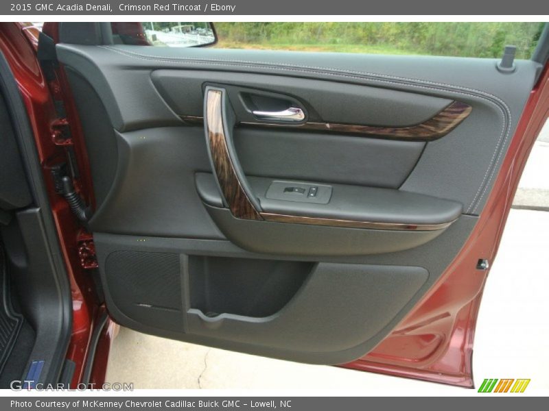 Crimson Red Tincoat / Ebony 2015 GMC Acadia Denali