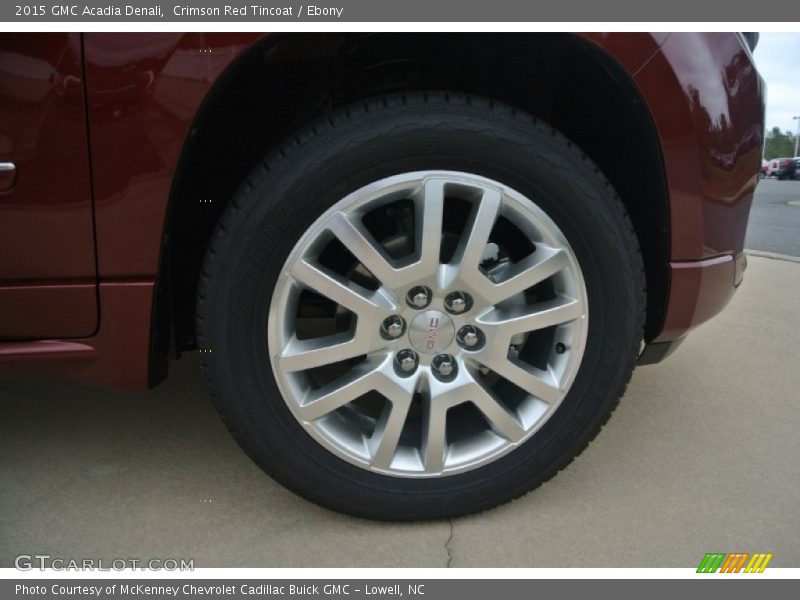 Crimson Red Tincoat / Ebony 2015 GMC Acadia Denali