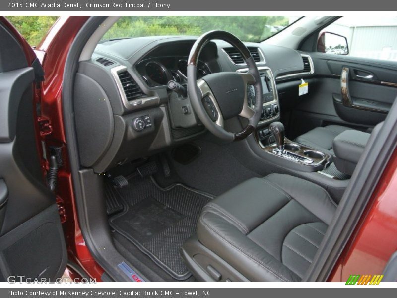 Crimson Red Tincoat / Ebony 2015 GMC Acadia Denali