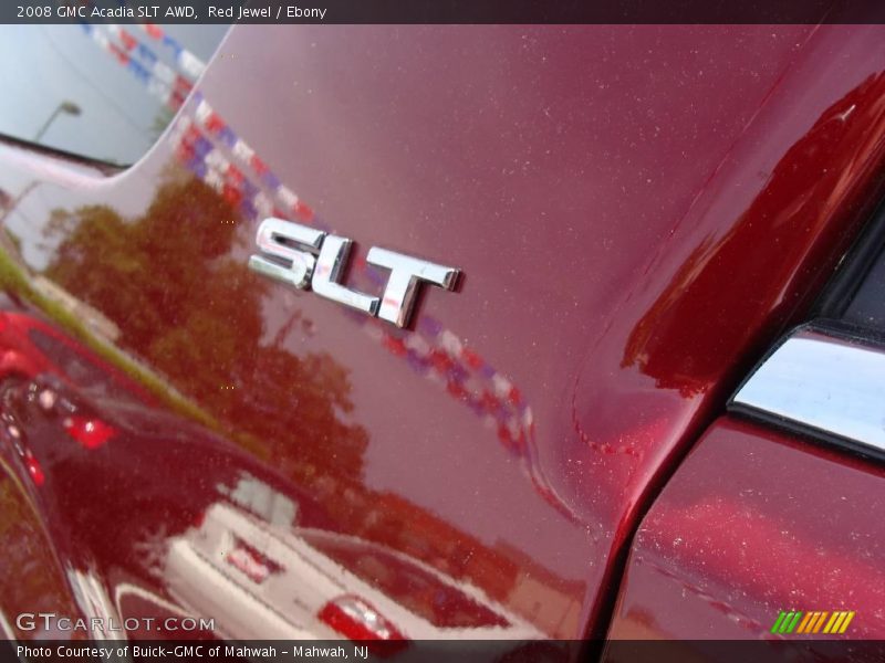 Red Jewel / Ebony 2008 GMC Acadia SLT AWD