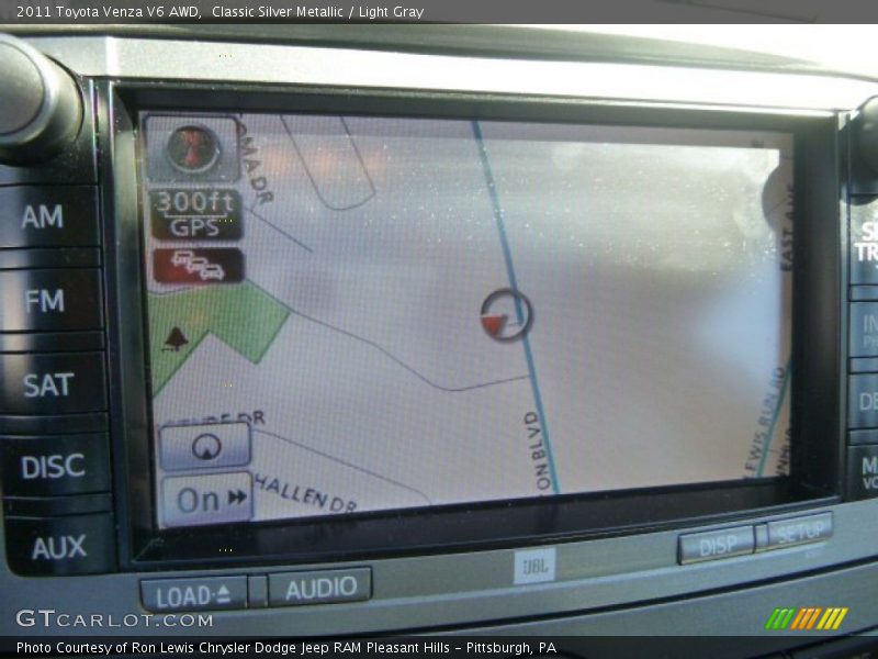 Classic Silver Metallic / Light Gray 2011 Toyota Venza V6 AWD