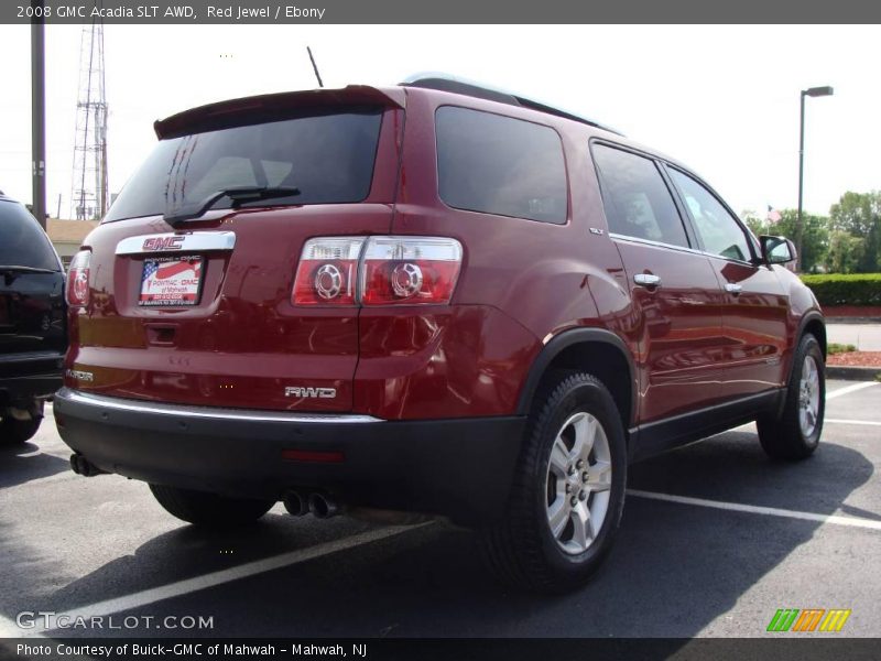 Red Jewel / Ebony 2008 GMC Acadia SLT AWD