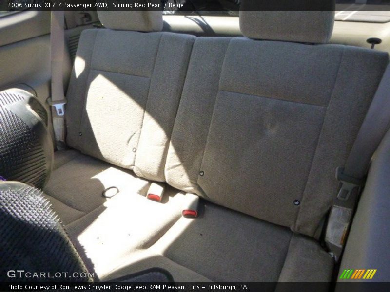 Shining Red Pearl / Beige 2006 Suzuki XL7 7 Passenger AWD