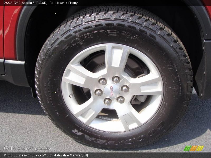 Red Jewel / Ebony 2008 GMC Acadia SLT AWD