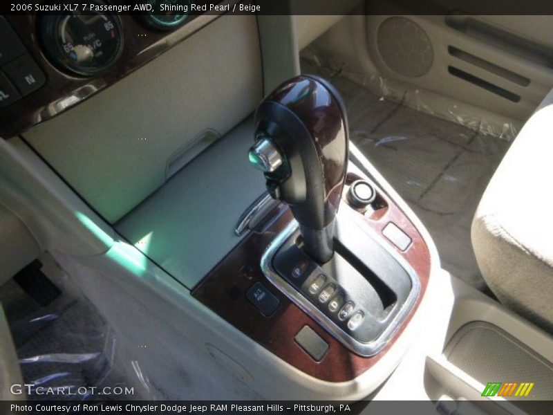 Shining Red Pearl / Beige 2006 Suzuki XL7 7 Passenger AWD