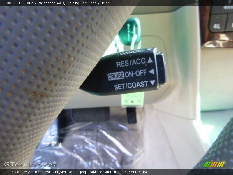 Shining Red Pearl / Beige 2006 Suzuki XL7 7 Passenger AWD