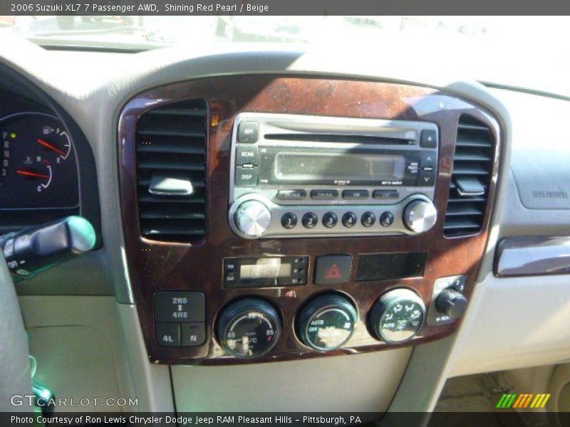 Shining Red Pearl / Beige 2006 Suzuki XL7 7 Passenger AWD