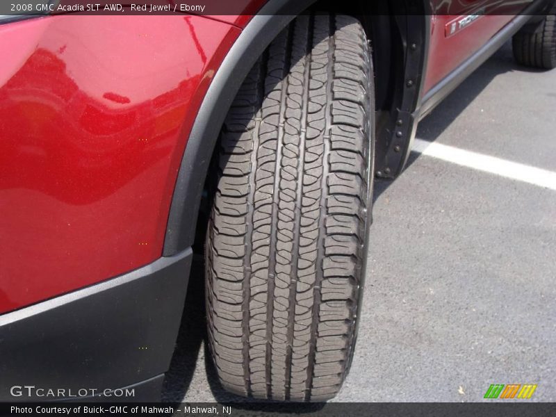 Red Jewel / Ebony 2008 GMC Acadia SLT AWD