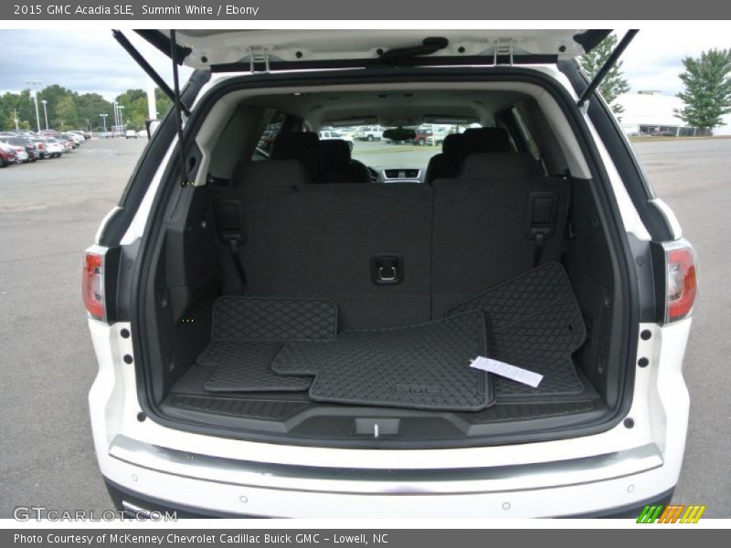 Summit White / Ebony 2015 GMC Acadia SLE