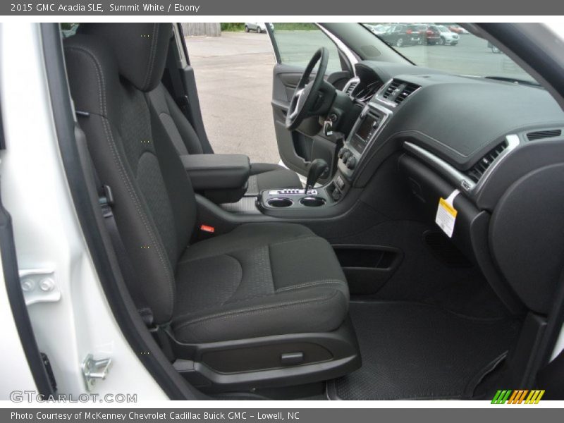 Summit White / Ebony 2015 GMC Acadia SLE