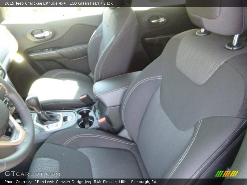 ECO Green Pearl / Black 2015 Jeep Cherokee Latitude 4x4