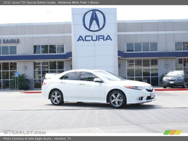 Bellanova White Pearl / Ebony 2012 Acura TSX Special Edition Sedan