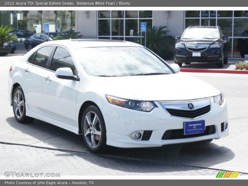 Bellanova White Pearl / Ebony 2012 Acura TSX Special Edition Sedan