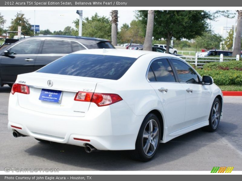 Bellanova White Pearl / Ebony 2012 Acura TSX Special Edition Sedan
