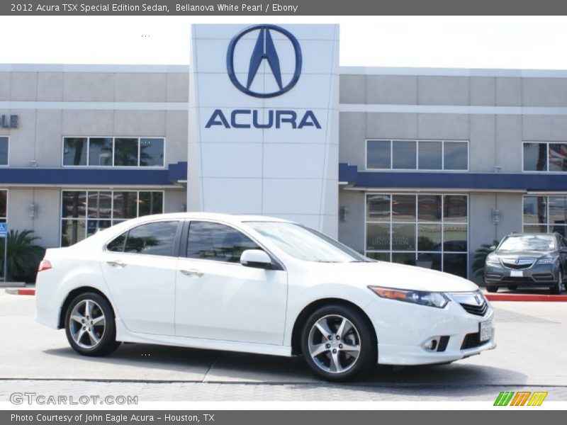 Bellanova White Pearl / Ebony 2012 Acura TSX Special Edition Sedan