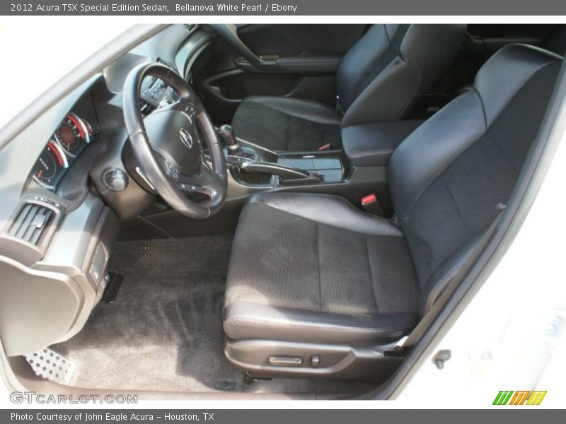 Bellanova White Pearl / Ebony 2012 Acura TSX Special Edition Sedan