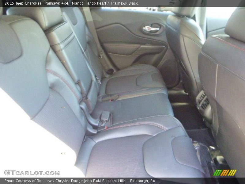 Mango Tango Pearl / Trailhawk Black 2015 Jeep Cherokee Trailhawk 4x4