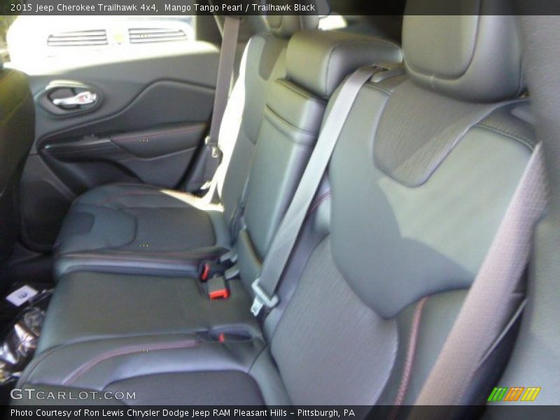 Mango Tango Pearl / Trailhawk Black 2015 Jeep Cherokee Trailhawk 4x4
