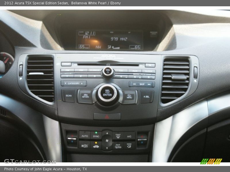 Bellanova White Pearl / Ebony 2012 Acura TSX Special Edition Sedan