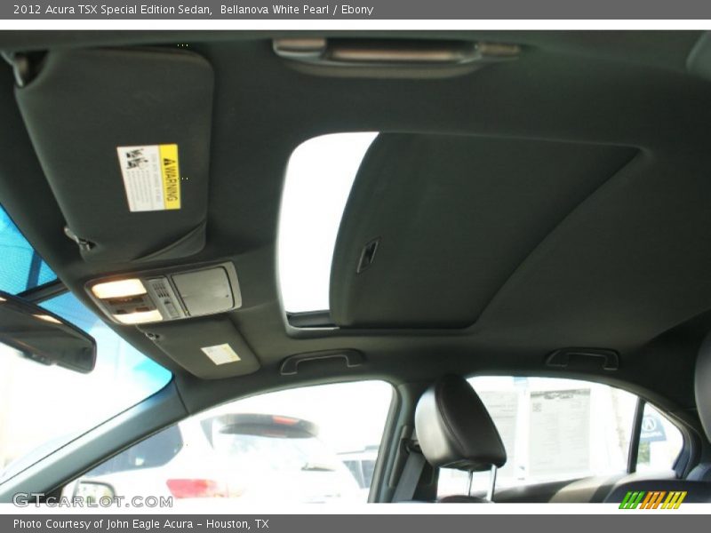 Bellanova White Pearl / Ebony 2012 Acura TSX Special Edition Sedan