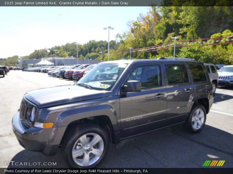 Granite Crystal Metallic / Dark Slate Gray 2015 Jeep Patriot Limited 4x4