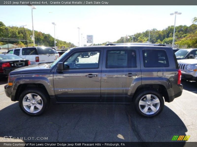 Granite Crystal Metallic / Dark Slate Gray 2015 Jeep Patriot Limited 4x4