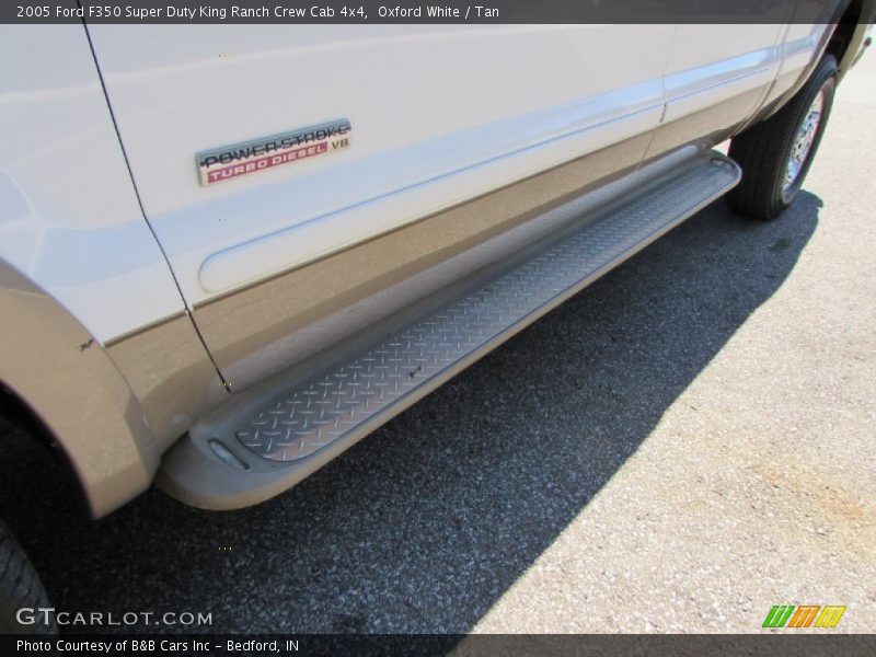 Oxford White / Tan 2005 Ford F350 Super Duty King Ranch Crew Cab 4x4