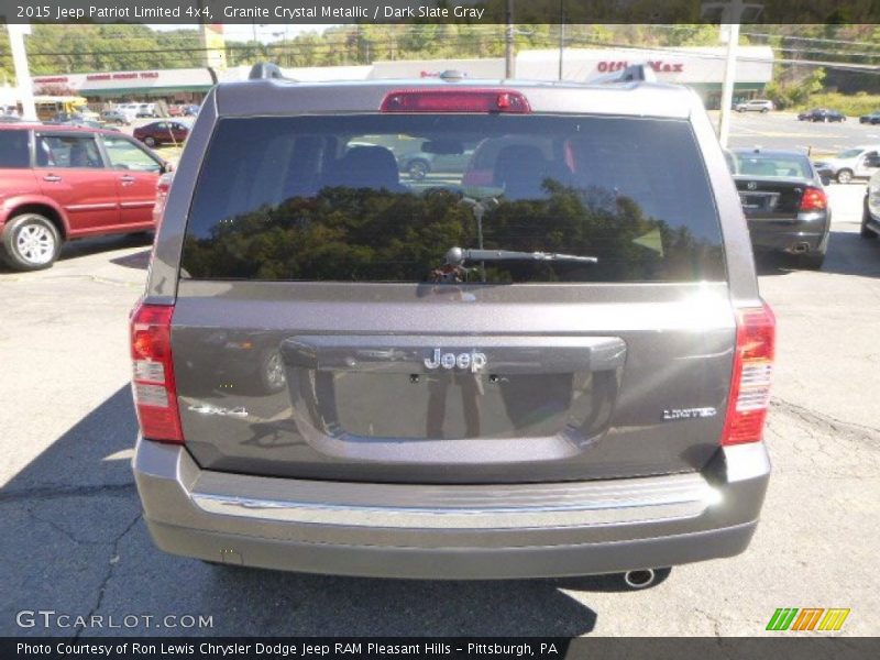 Granite Crystal Metallic / Dark Slate Gray 2015 Jeep Patriot Limited 4x4