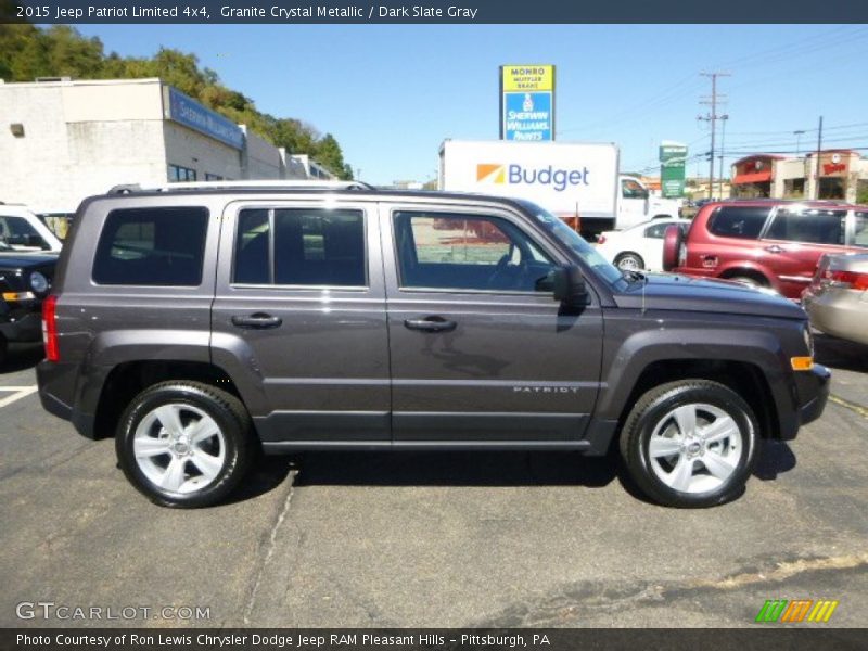 Granite Crystal Metallic / Dark Slate Gray 2015 Jeep Patriot Limited 4x4