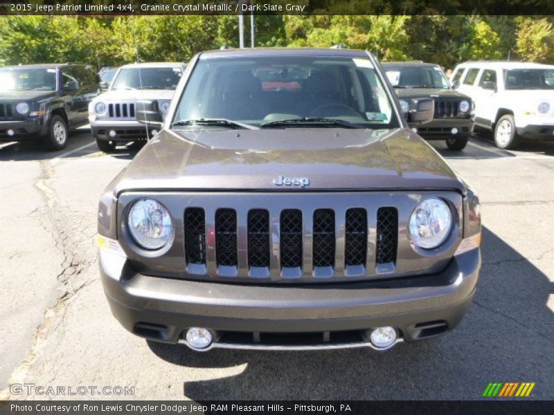 Granite Crystal Metallic / Dark Slate Gray 2015 Jeep Patriot Limited 4x4