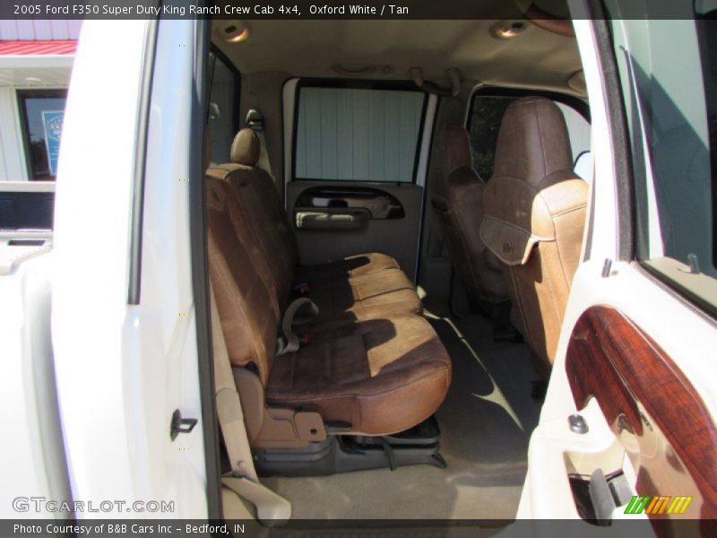 Oxford White / Tan 2005 Ford F350 Super Duty King Ranch Crew Cab 4x4
