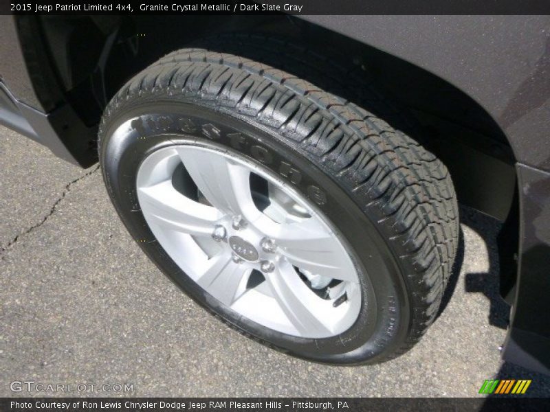 Granite Crystal Metallic / Dark Slate Gray 2015 Jeep Patriot Limited 4x4
