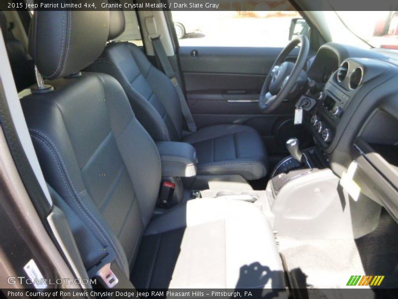 Granite Crystal Metallic / Dark Slate Gray 2015 Jeep Patriot Limited 4x4