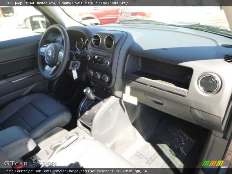 Granite Crystal Metallic / Dark Slate Gray 2015 Jeep Patriot Limited 4x4