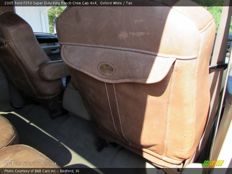 Oxford White / Tan 2005 Ford F350 Super Duty King Ranch Crew Cab 4x4
