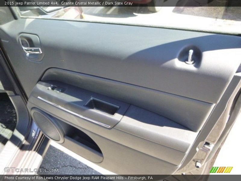 Granite Crystal Metallic / Dark Slate Gray 2015 Jeep Patriot Limited 4x4