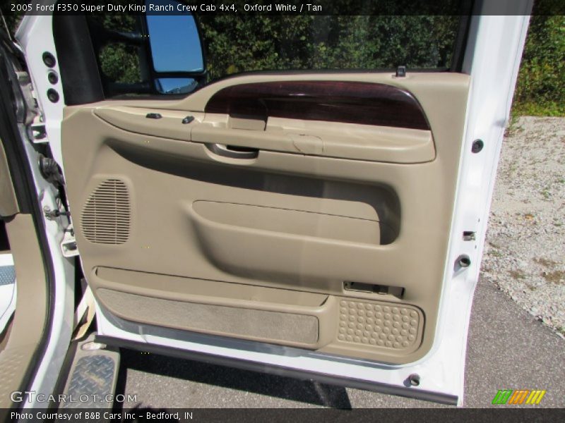 Oxford White / Tan 2005 Ford F350 Super Duty King Ranch Crew Cab 4x4