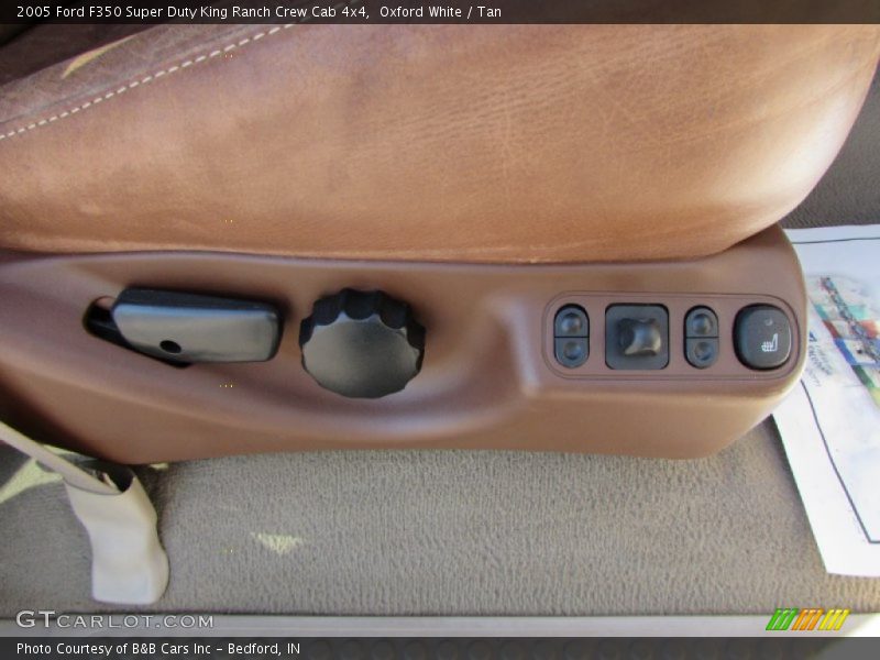 Oxford White / Tan 2005 Ford F350 Super Duty King Ranch Crew Cab 4x4