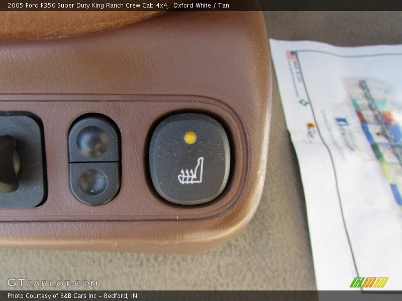 Oxford White / Tan 2005 Ford F350 Super Duty King Ranch Crew Cab 4x4