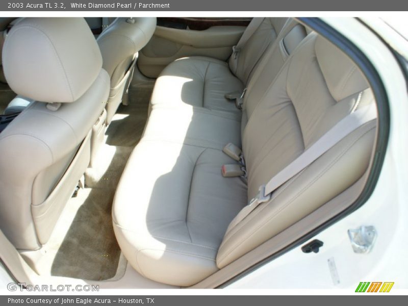 White Diamond Pearl / Parchment 2003 Acura TL 3.2