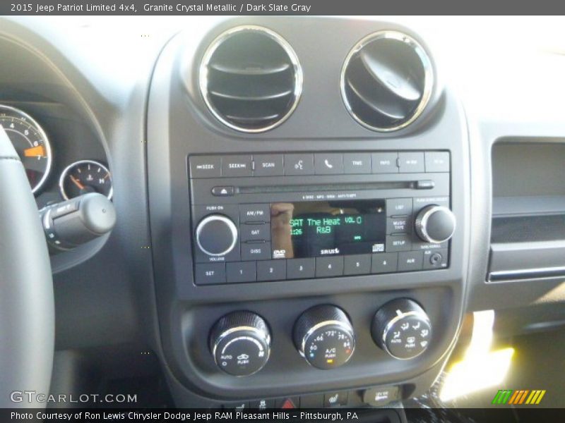 Granite Crystal Metallic / Dark Slate Gray 2015 Jeep Patriot Limited 4x4
