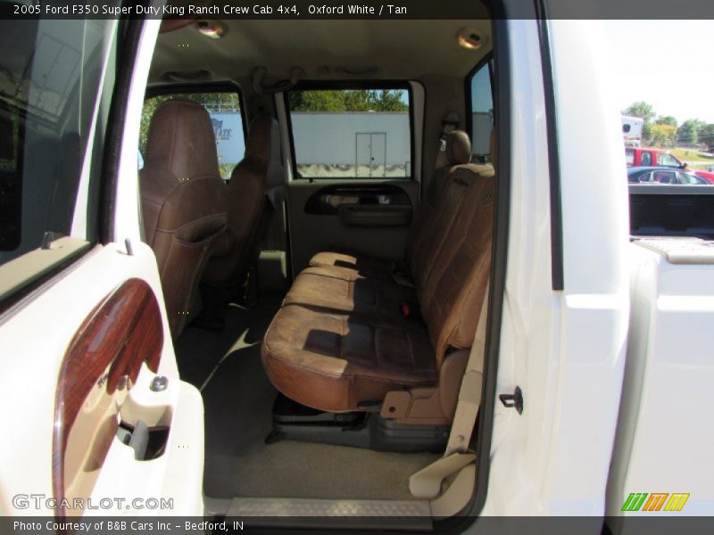 Oxford White / Tan 2005 Ford F350 Super Duty King Ranch Crew Cab 4x4