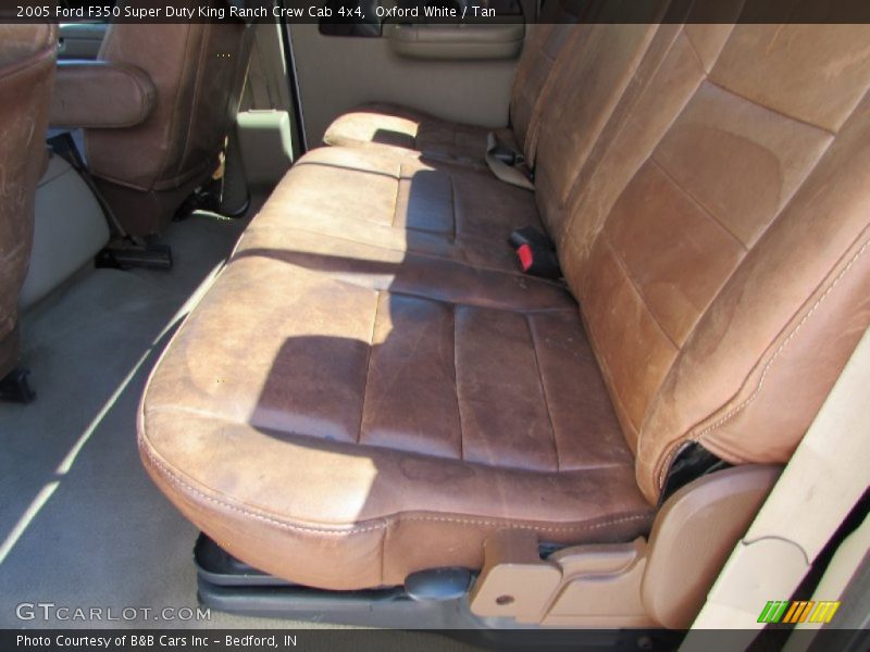 Oxford White / Tan 2005 Ford F350 Super Duty King Ranch Crew Cab 4x4