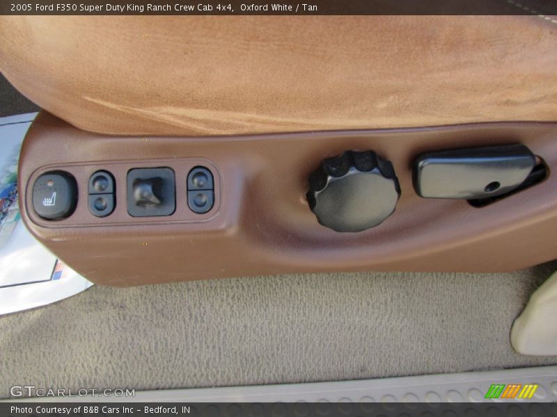Oxford White / Tan 2005 Ford F350 Super Duty King Ranch Crew Cab 4x4