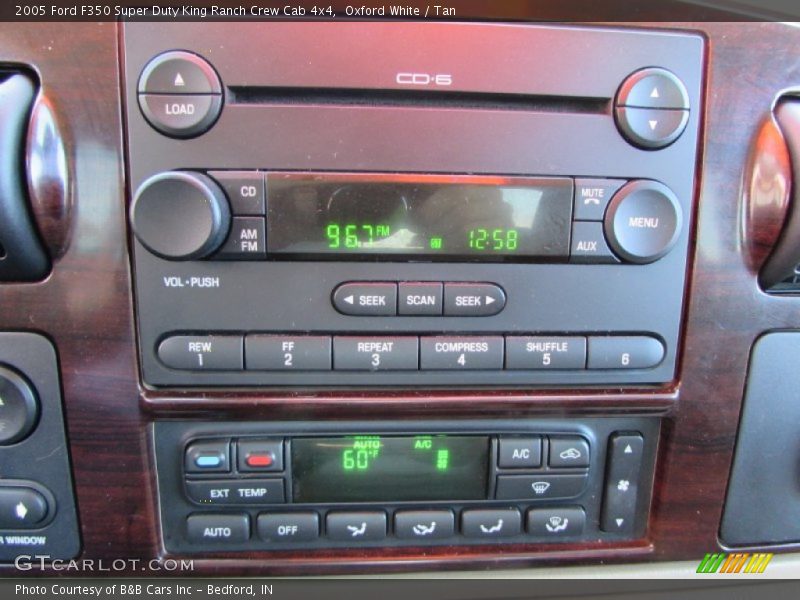 Oxford White / Tan 2005 Ford F350 Super Duty King Ranch Crew Cab 4x4