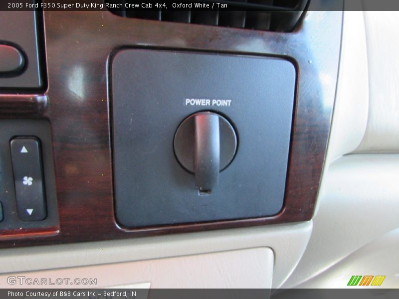 Oxford White / Tan 2005 Ford F350 Super Duty King Ranch Crew Cab 4x4